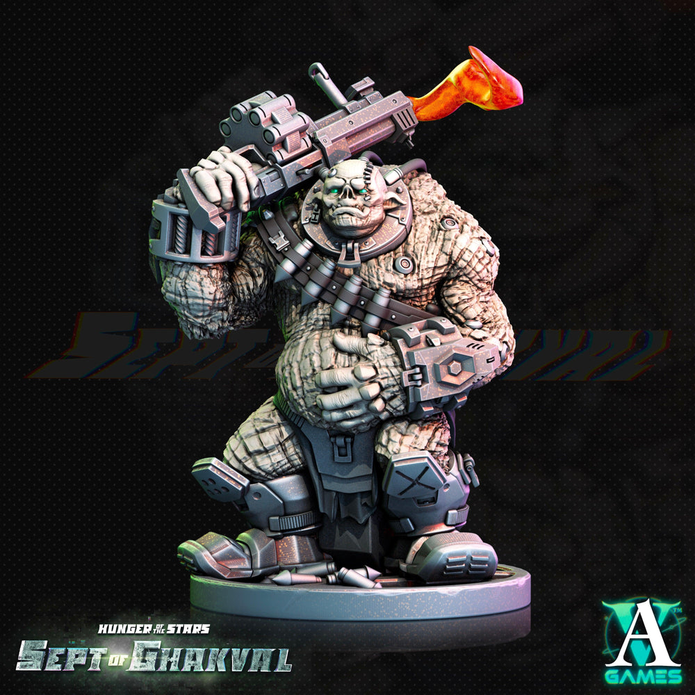 3D Printed Archvillain Games Ghakval Ghu Grunts Hunger of the Stars 28 32mm D&D (Online Only)