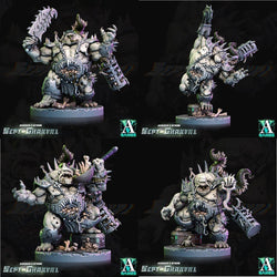 3D Printed Archvillain Games Ghakval Jailers Hunger of the Stars 28 32mm D&D (Online Only)