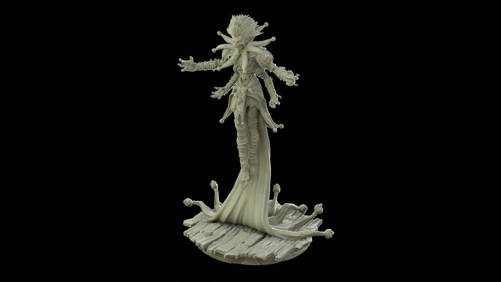 3D Printed Archvillain Games Grinning God 28 32mm D&D (Online Only)