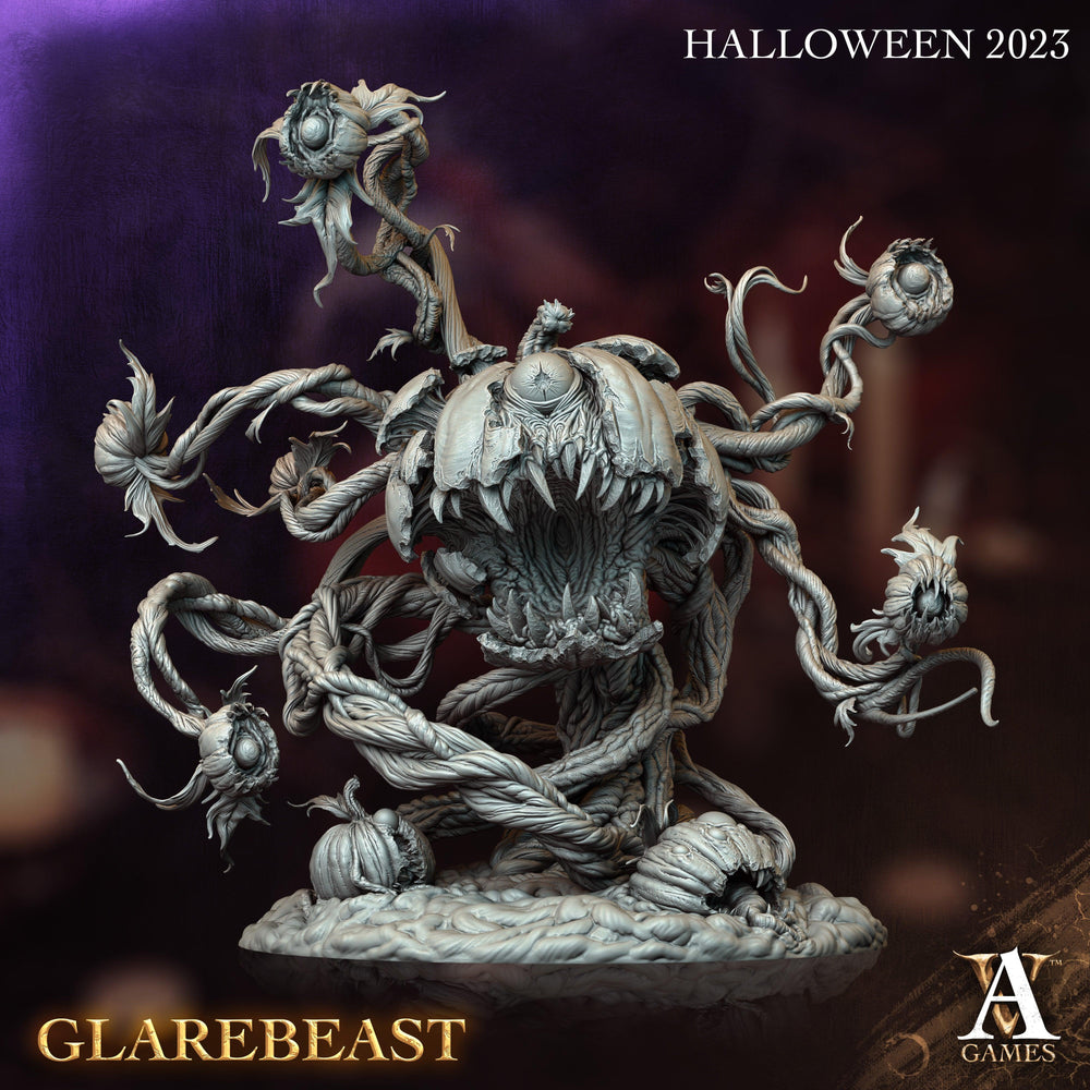 3D Printed Archvillain Games Halloween Glarebeast 28 32mm D&D (Online Only)