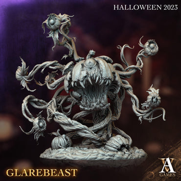 3D Printed Archvillain Games Halloween Glarebeast 28 32mm D&D (Online Only)
