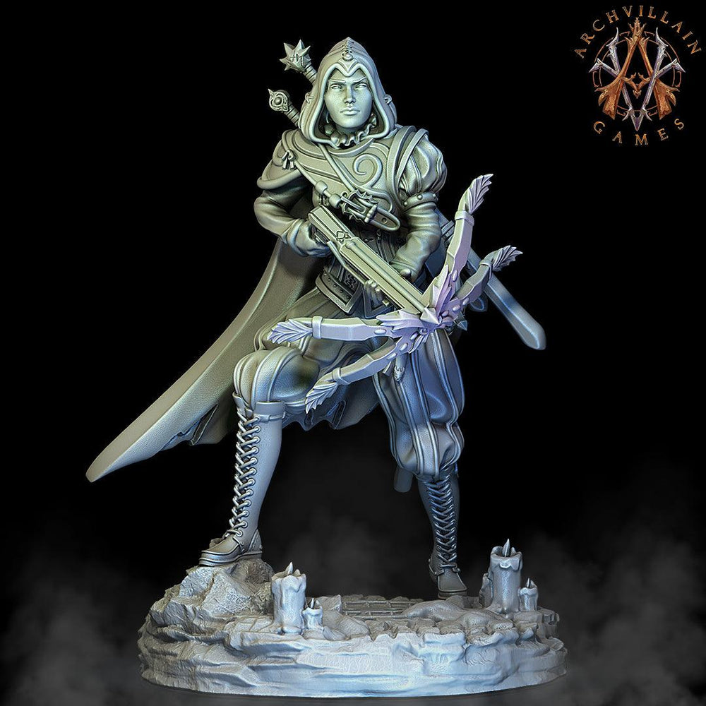 3D Printed Archvillain Games Isabetta of the Dawn 28 32mm D&D (Online Only)