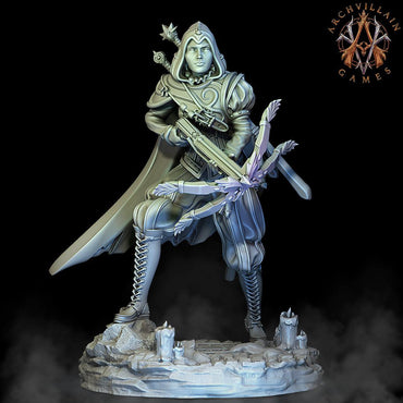3D Printed Archvillain Games Isabetta of the Dawn 28 32mm D&D (Online Only)
