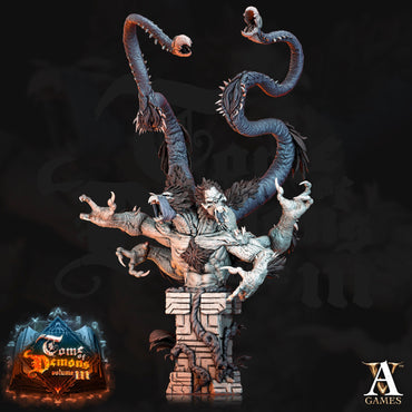 3D Printed Archvillain Games Kagon - Bust Tome of Demons 28 32mm D&D (Online Only)
