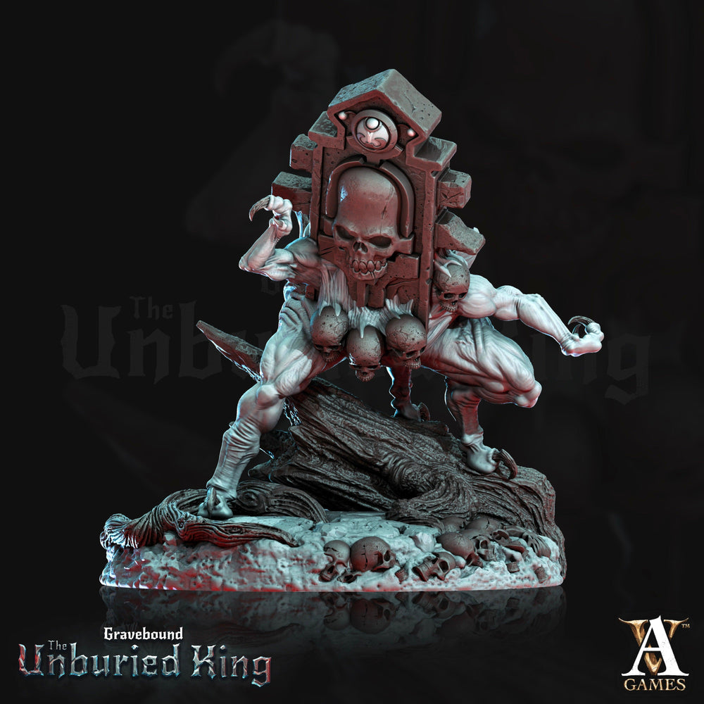 3D Printed Archvillain Games Lapis Erratica - Gravebound The Unburied King 28 32mm D&D (Online Only)