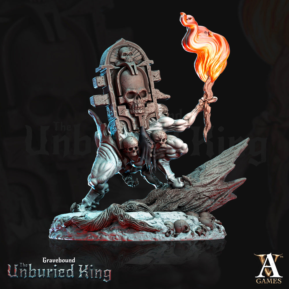 3D Printed Archvillain Games Lapis Erratica - Gravebound The Unburied King 28 32mm D&D (Online Only)
