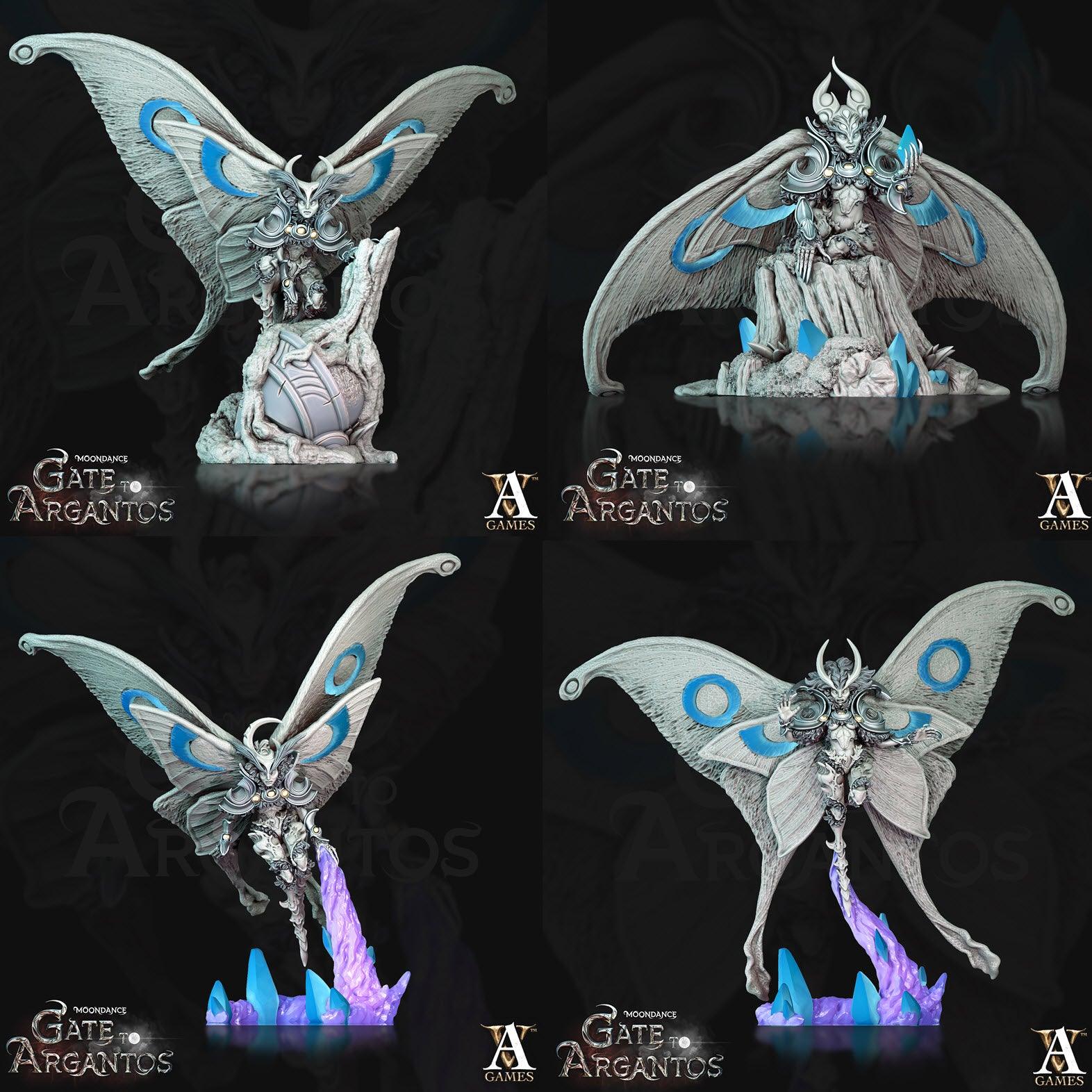 3D Printed Archvillain Games Luminae Moondance - Gate to Argantos 28 32mm D&D (Online Only)