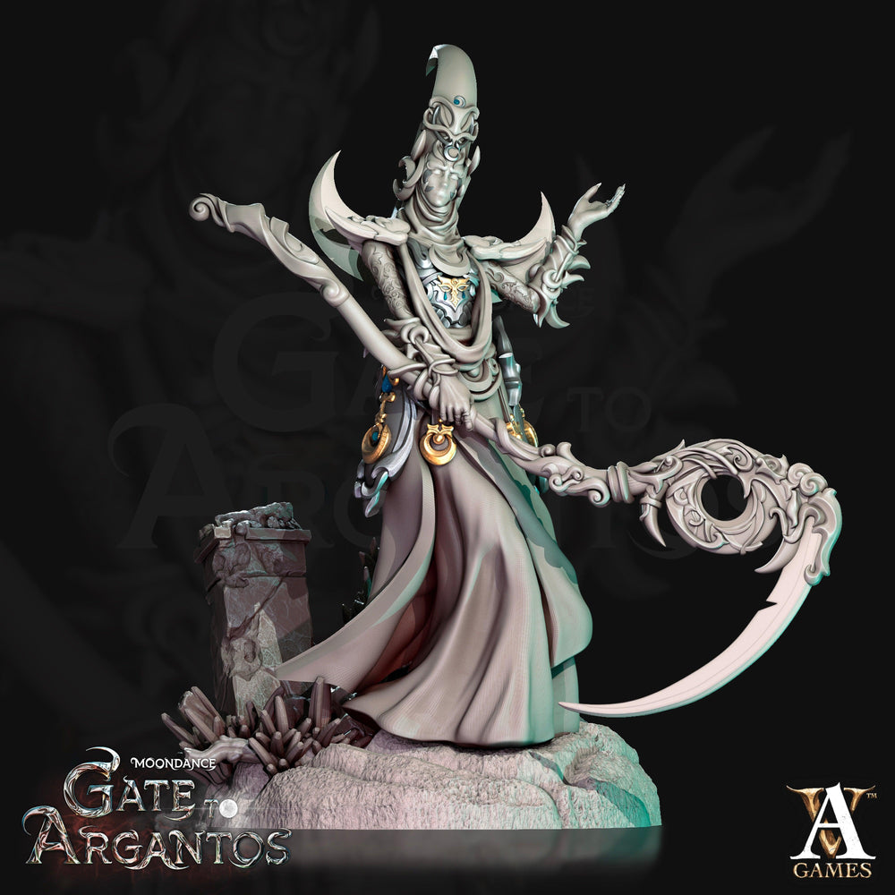 3D Printed Archvillain Games Mages of the Crescent Moondance - Gate to Argantos 28 32mm D&D (Online Only)