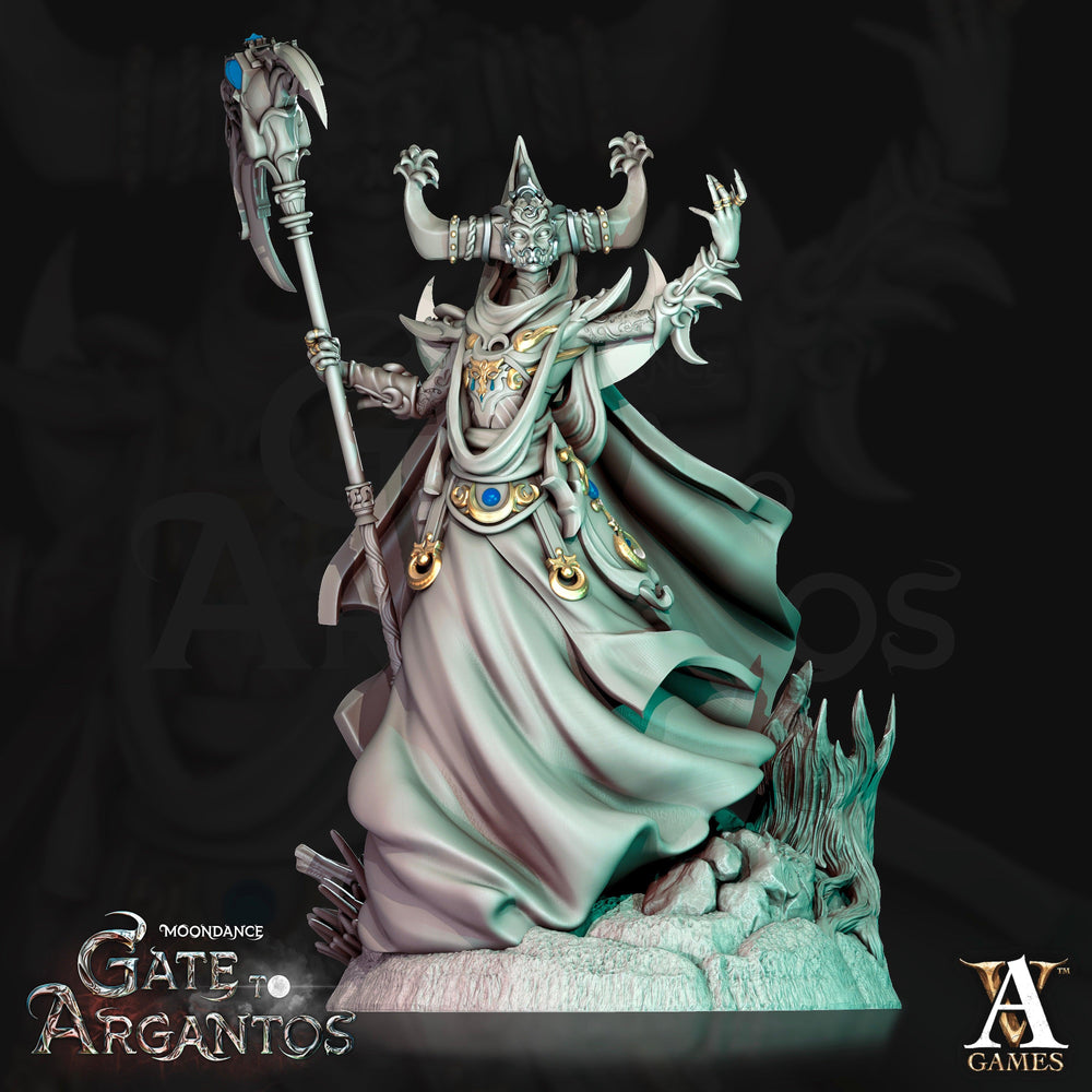 3D Printed Archvillain Games Mages of the Crescent Moondance - Gate to Argantos 28 32mm D&D (Online Only)
