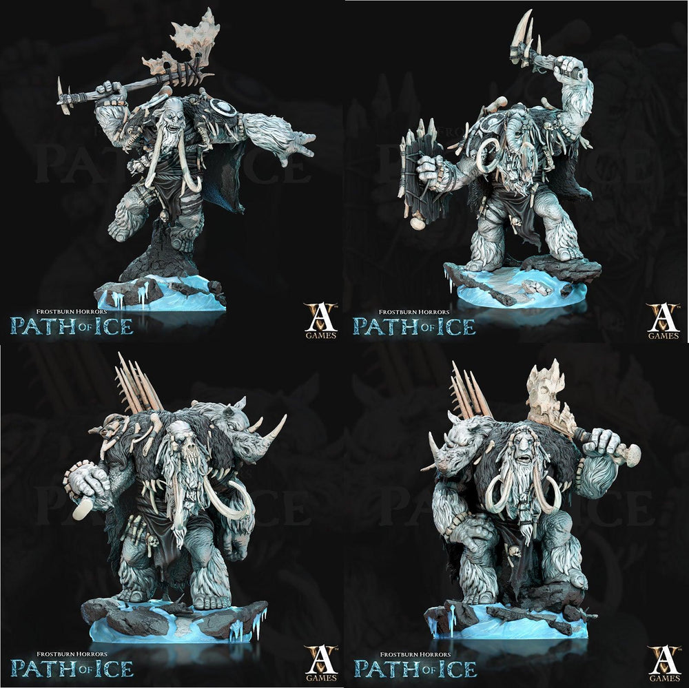 3D Printed Archvillain Games Mammuti Frostburn Horrors - Path of Ice 28 32mm D&D (Online Only)