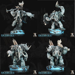 3D Printed Archvillain Games Mammuti Frostburn Horrors - Path of Ice 28 32mm D&D (Online Only)