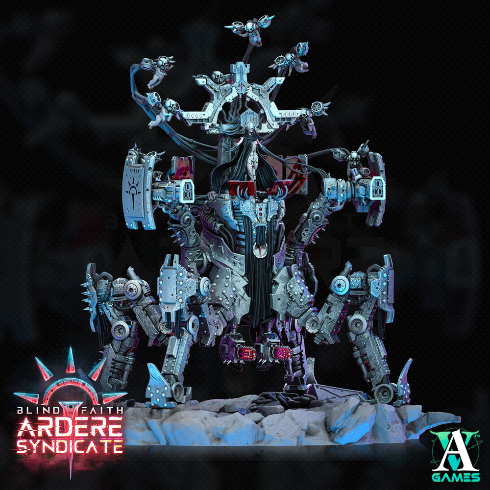 3D Printed Archvillain Games Matrise - Prophet of Ardere Blind Faith - Ardere Syndicate 28 32mm D&D (Online Only)