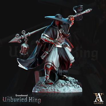 3D Printed Archvillain Games Morituri - Gravebound The Unburied King 28 32mm D&D (Online Only)