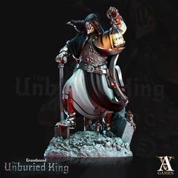 3D Printed Archvillain Games Morituri - Gravebound The Unburied King 28 32mm D&D (Online Only)