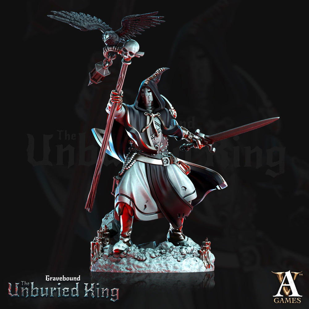 3D Printed Archvillain Games Morituri - Gravebound The Unburied King 28 32mm D&D (Online Only)