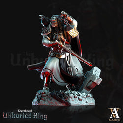 3D Printed Archvillain Games Morituri - Gravebound The Unburied King 28 32mm D&D (Online Only)