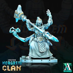 3D Printed Archvillain Games Norgrem Gempriestesses Vahlstahd - Norgrem Clan 28 32mm D&D (Online Only)