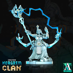 3D Printed Archvillain Games Norgrem Gempriestesses Vahlstahd - Norgrem Clan 28 32mm D&D (Online Only)