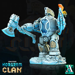 3D Printed Archvillain Games Norgrem Ironclads Vahlstahd - Norgrem Clan 28 32mm D&D (Online Only)