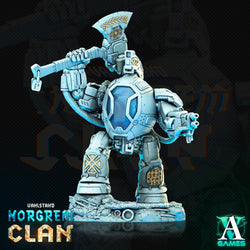 3D Printed Archvillain Games Norgrem Ironclads Vahlstahd - Norgrem Clan 28 32mm D&D (Online Only)