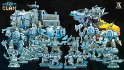 3D Printed Archvillain Games Norgrem Ironclads Vahlstahd - Norgrem Clan 28 32mm D&D (Online Only)