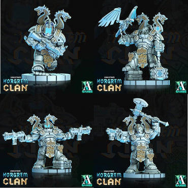 3D Printed Archvillain Games Norgrem Shocktroopers Vahlstahd - Norgrem Clan 28 32mm D&D (Online Only)