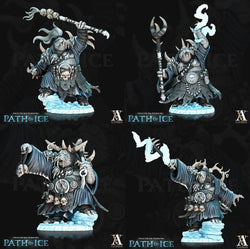 3D Printed Archvillain Games Odoben Doomseekers Frostburn Horrors - Path of Ice 28 32mm D&D (Online Only)