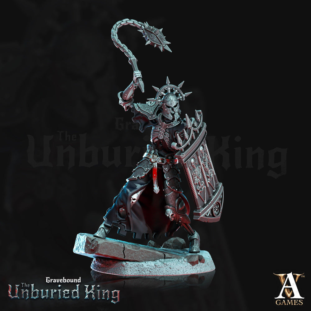 3D Printed Archvillain Games Ossefacti- Gravebound The Unburied King 28 32mm D&D (Online Only)