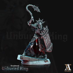 3D Printed Archvillain Games Ossefacti- Gravebound The Unburied King 28 32mm D&D (Online Only)