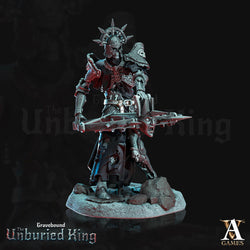 3D Printed Archvillain Games Ossefacti- Gravebound The Unburied King 28 32mm D&D (Online Only)