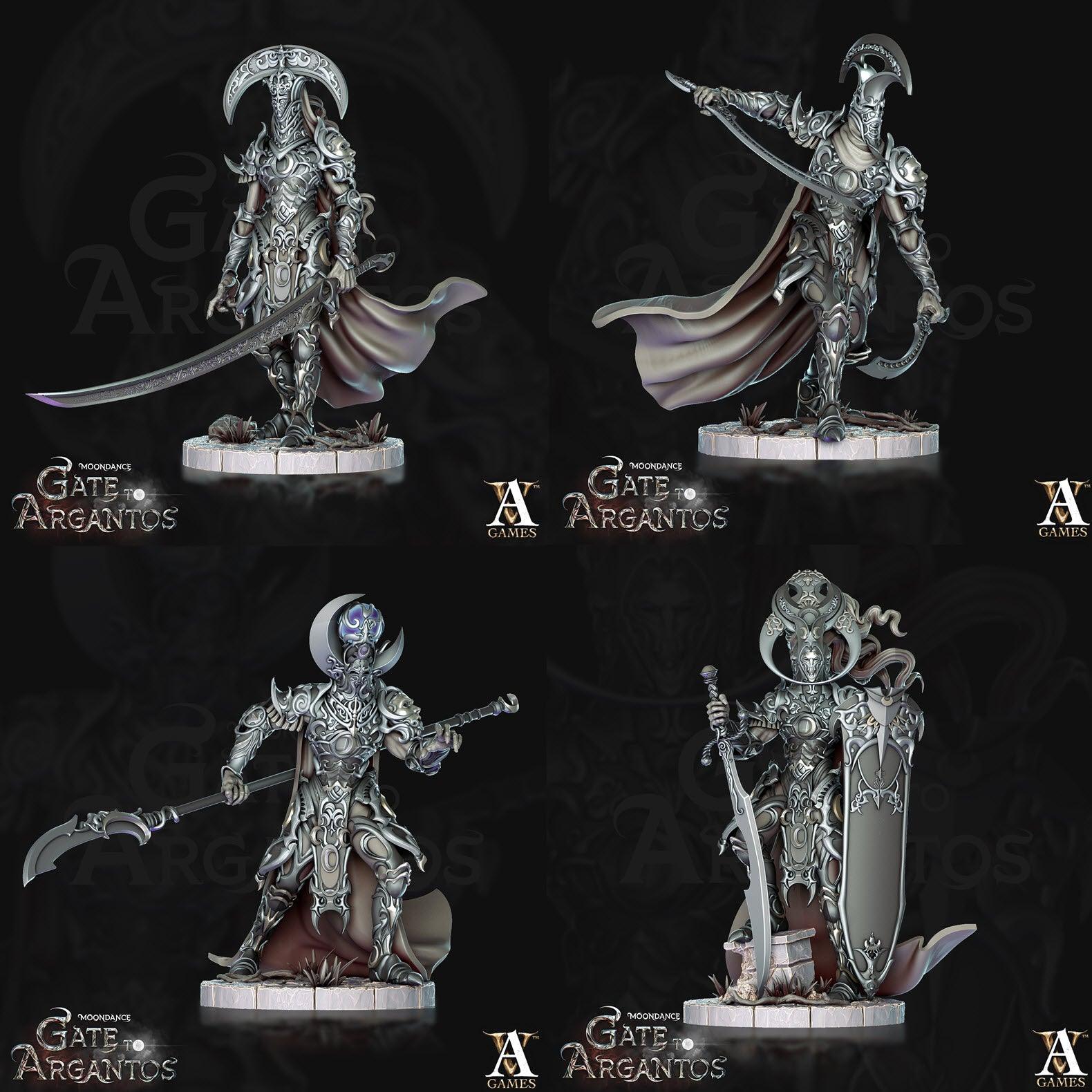 3D Printed Archvillain Games Panselenoi Moondance - Gate to Argantos 28 32mm D&D (Online Only)