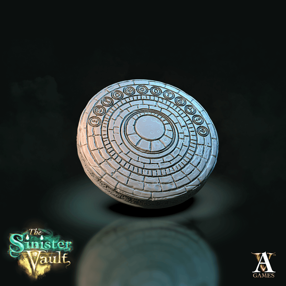 3D Printed Archvillain Games Portal and Pillars The Sinister Vault 28 32mm D&D (Online Only)