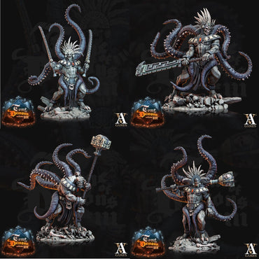 3D Printed Archvillain Games Qyintakla Abominations Tome of Demons 28 32mm D&D (Online Only)