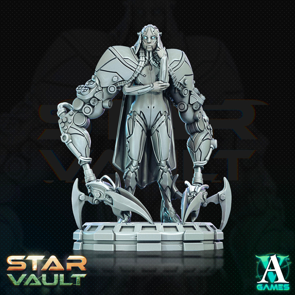 3D Printed Archvillain Games Sakura Cartel Mech Tech The Star Vault 28 32mm D&D (Online Only)
