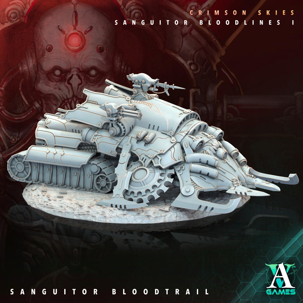 3D Printed Archvillain Games Sanguitor Bloodtrail Crimson Skies - Sanguitor Bloodlines Bloodright - Anathema 28 32mm D&D (Online Only)
