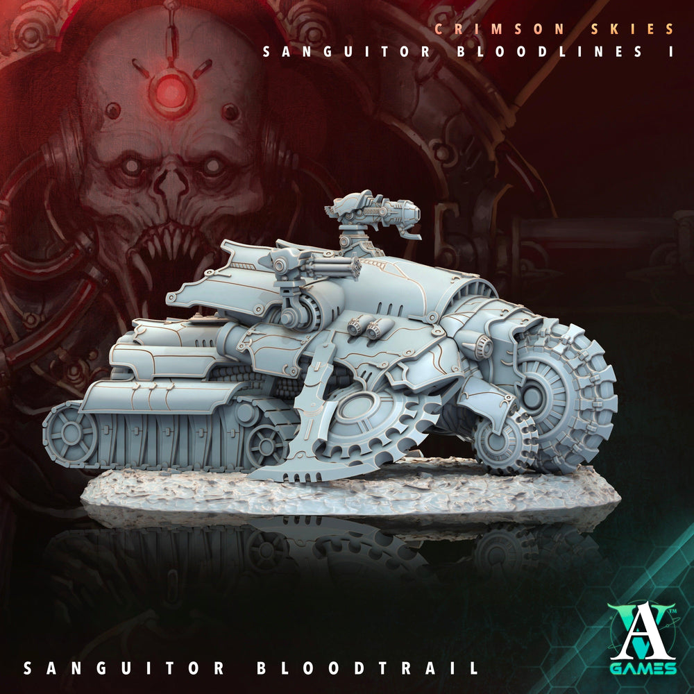 3D Printed Archvillain Games Sanguitor Bloodtrail Crimson Skies - Sanguitor Bloodlines Bloodright - Anathema 28 32mm D&D (Online Only)
