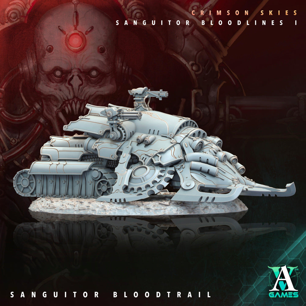 3D Printed Archvillain Games Sanguitor Bloodtrail Crimson Skies - Sanguitor Bloodlines Bloodright - Anathema 28 32mm D&D (Online Only)
