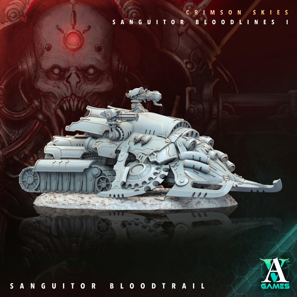 3D Printed Archvillain Games Sanguitor Bloodtrail Crimson Skies - Sanguitor Bloodlines Bloodright - Anathema 28 32mm D&D (Online Only)