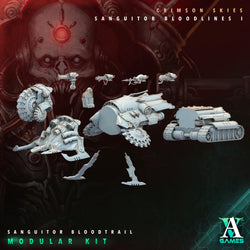 3D Printed Archvillain Games Sanguitor Bloodtrail Crimson Skies - Sanguitor Bloodlines Bloodright - Anathema 28 32mm D&D (Online Only)