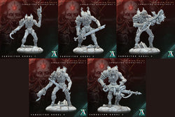 3D Printed Archvillain Games Sanguitor Ghouls Crimson Skies - Sanguitor Bloodlines Bloodright - Anathema 28 32mm D&D (Online Only)