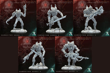 3D Printed Archvillain Games Sanguitor Ghouls Crimson Skies - Sanguitor Bloodlines Bloodright - Anathema 28 32mm D&D (Online Only)