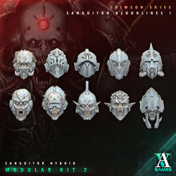 3D Printed Archvillain Games Sanguitor Hybrids Crimson Skies - Sanguitor Bloodlines Bloodright - Anathema 28 32mm D&D (Online Only)