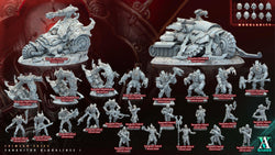 3D Printed Archvillain Games Sanguitor Hybrids Crimson Skies - Sanguitor Bloodlines Bloodright - Anathema 28 32mm D&D (Online Only)