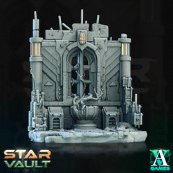 3D Printed Archvillain Games Sci-Fi Diorama The Star Vault 28 32mm D&D (Online Only)