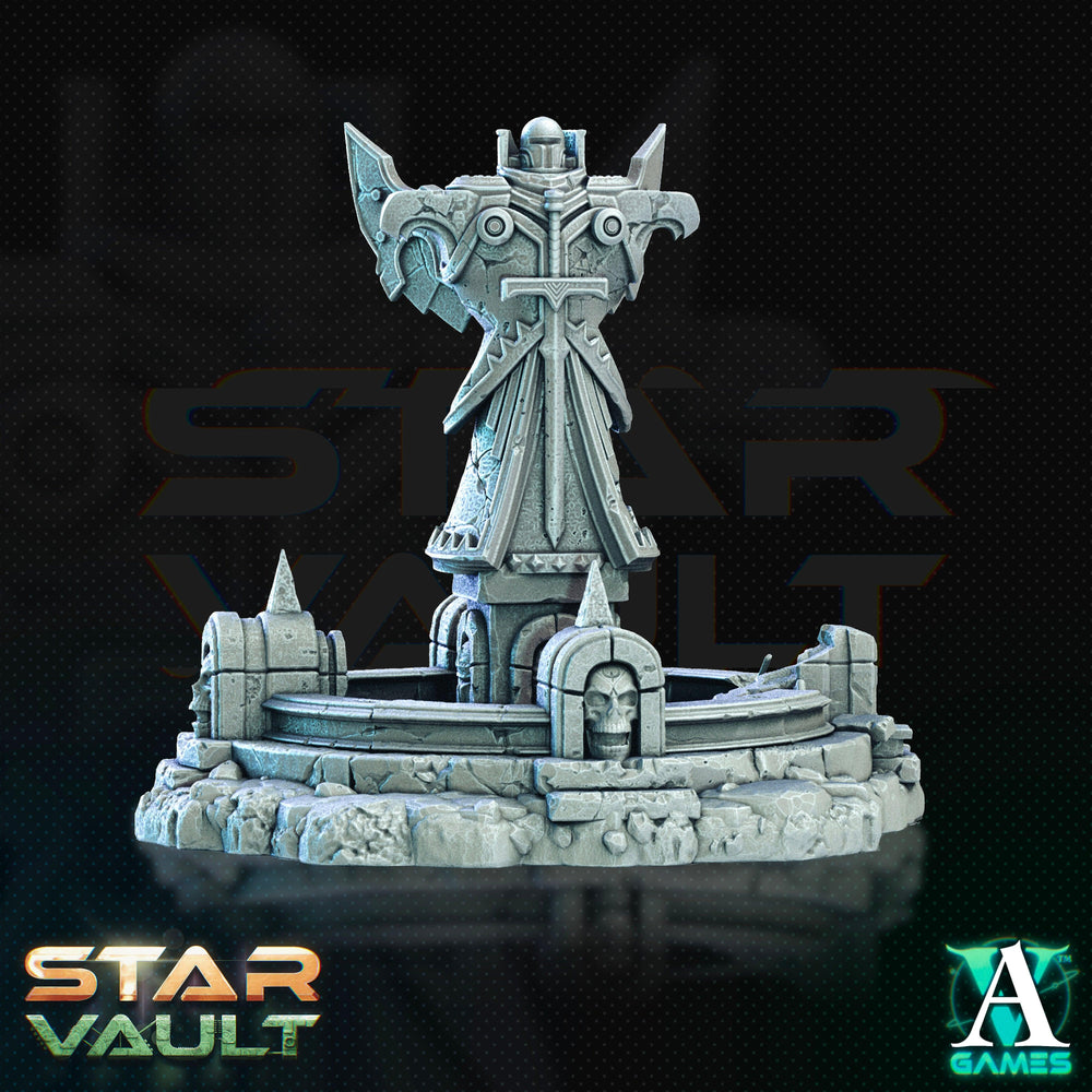 3D Printed Archvillain Games Sci-Fi Diorama The Star Vault 28 32mm D&D (Online Only)