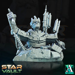 3D Printed Archvillain Games Sci-Fi Diorama The Star Vault 28 32mm D&D (Online Only)
