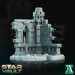 3D Printed Archvillain Games Sci-Fi Diorama The Star Vault 28 32mm D&D (Online Only)