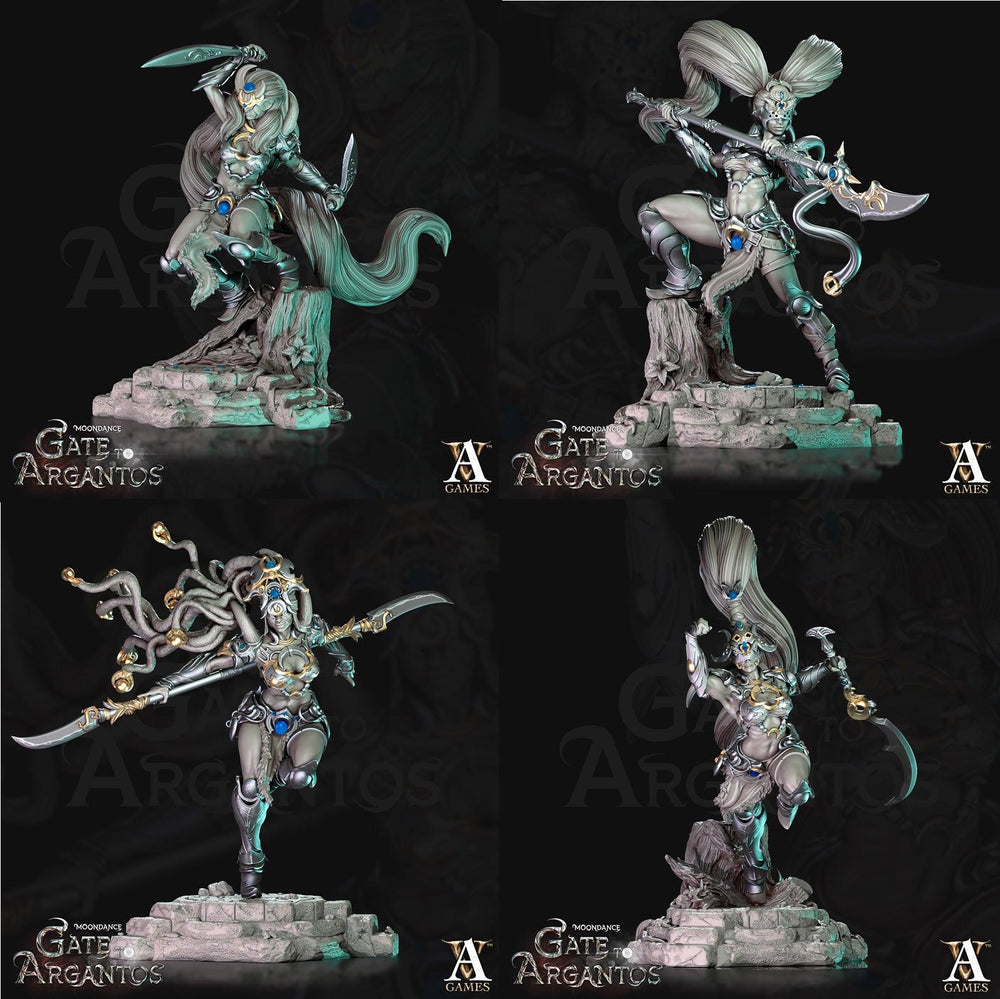 3D Printed Archvillain Games Sister Of The Black Moon Moondance - Gate to Argantos 28 32mm D&D (Online Only)