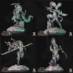 3D Printed Archvillain Games Sister Of The Black Moon Moondance - Gate to Argantos 28 32mm D&D (Online Only)