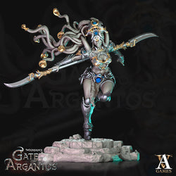 3D Printed Archvillain Games Sister Of The Black Moon Moondance - Gate to Argantos 28 32mm D&D (Online Only)